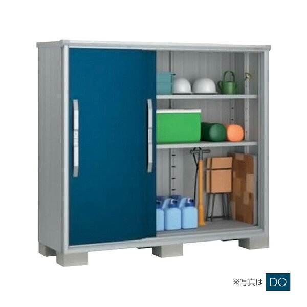 ●u.ヨド物置/ヨドコウ 【ESF-1806D WE】ウッディエボニー エスモ 小型物置 一般型 3枚扉 高さ約160cm 間口1m80cm×奥行65cm 受注約2週(4)