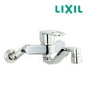 ∠▽《在庫あり》◆15時迄出荷OK！INAX/LIXIL キッチン用水栓金具【SF-WM433SY】キッチンシャワー付シングルレバー混合水栓 壁付タイプ クロマーレS（エコハンドル）