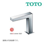 《在庫あり》◆15時迄出荷OK！TOTO 水栓金具【TLE25SS2A】(TLE01705J+TLE25006J)アクアオート 台付自動水栓 Sサイズ コンテンポラリタイプ (角) AC100Vタイプ サーモスタット混合水栓 (旧品番 TLE25706J)