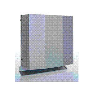 西邦工業【FFN200S】金網型3メッシュ・ワイド水切り付(厚型・金網)外壁用ステンレス製換気口・パイプフード〔HF〕