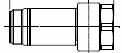 INAX/LIXIL ށyK-T001(130)zcԋύXjI cԋ(mm):130 V[gCp򂠂 藬ʕق 㐅̂݁kEIl