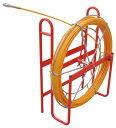 ‡‡‡βマーベル/MARVEL 通線・入線工具【E-4197R】バケットランナー φ6.5mm 60m {B}