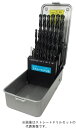 βマーベル/MARVEL 切削工具【SDSET-25】ストレートドリルセット 一般鉄鋼用 (25本組) {R}
