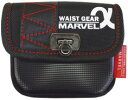 βマーベル/MARVEL ポケット・安全サポート【MDP-71AR】レッド 小物入れ 角底タイプ WAIST GEAR αシリーズ ターポリン仕様 {R}(4)