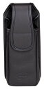 βマーベル/MARVEL ポケット・安全サポート【MDP-150LS】黒 携帯電話ポーチ 牛革製 大型用 {R}(4)