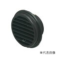 未来工業 換気扇部材【PYB-75K】黒 ベントキャップ 自己消火性樹脂製 φ75