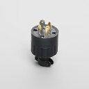 Яアメリカン電機 【4322R】黒色 プラグ ゴムカバー 引掛形 30A 接地形3P 250V