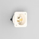 Яアメリカン電機 【3115N】白色 フランジインレット ナイロンケース 引掛形 15A 接地形2P 125V