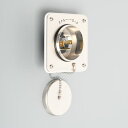 ###Яアメリカン電機 【4245WJ-L16】銀色 防水形フランジインレット (耐じん・防噴流形) 引掛形 20A 接地形3P 480V (NEMA L16-...