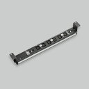 Яアメリカン電機 【HA9060LC】黒色 1Uコンセントバー 20A入力 コンパクトタイプ IEC C-13・6ヶ口 1U取付用ブラケット付 C-14プラグ ...