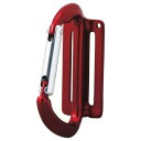 ∀土牛産業/DOGYU 【01935】レッド カラビナ式アルミツールフック F-25-R ツールフック (4962819019351)
