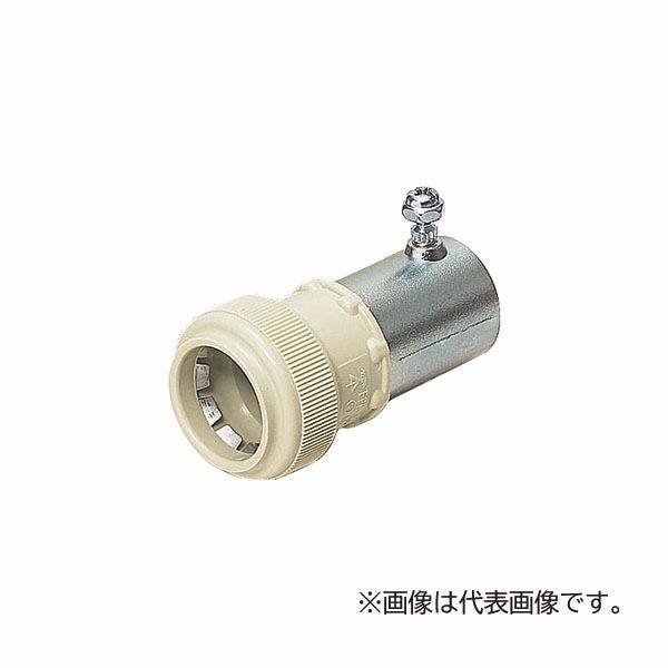 未来工業 【FPCP-28Y(10個入)】CPアダプター (PF管用) サイズ28 ワンタッチ型