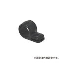 未来工業 【KTK-36K(20個入)】黒 ワニグチ片サドル (兼用タイプ) 適合径φ41.5〜φ47