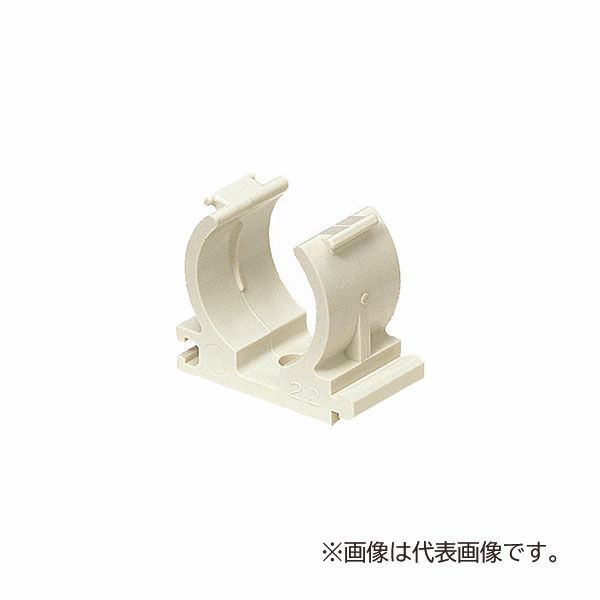 未来工業 【LSY-28(20個入)】ミルキーホワイト 連結サドル CD管28用