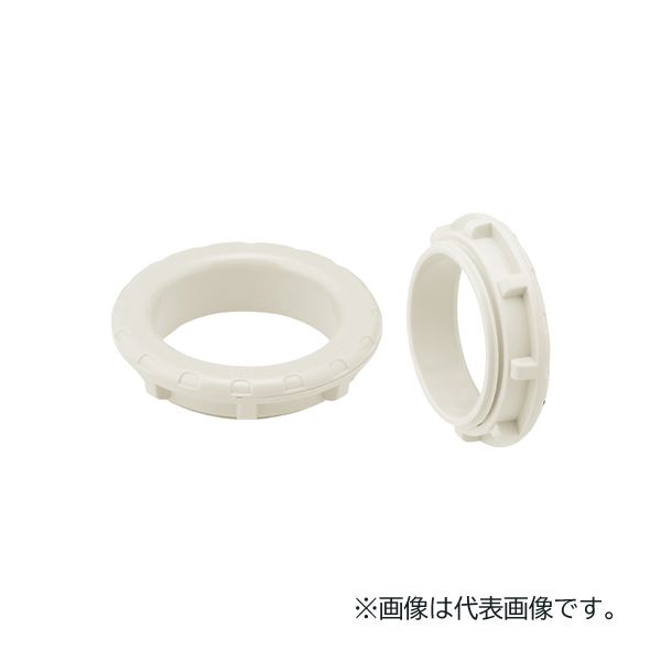 未来工業 【PBZ-48SM】ミルキーホワイト 通線ブッシング (ケーブル引き出し用保護ブッシング) ショート..