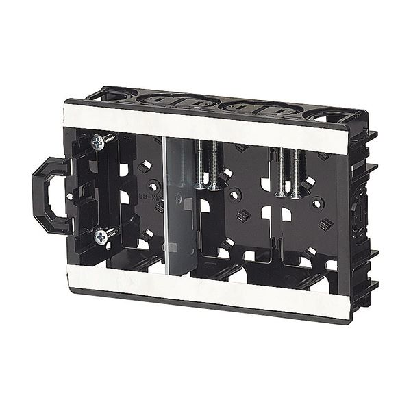 未来工業 【SB-KMA3】軽間ボックス 3ヶ用 標準品(深さ36mm) 仕切板付