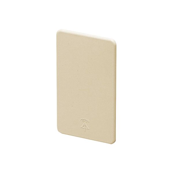 未来工業 【MSB-F1FLS】ライトサンド ブランクカバー モール用スイッチボックス (Fタイプ・1ヶ用)