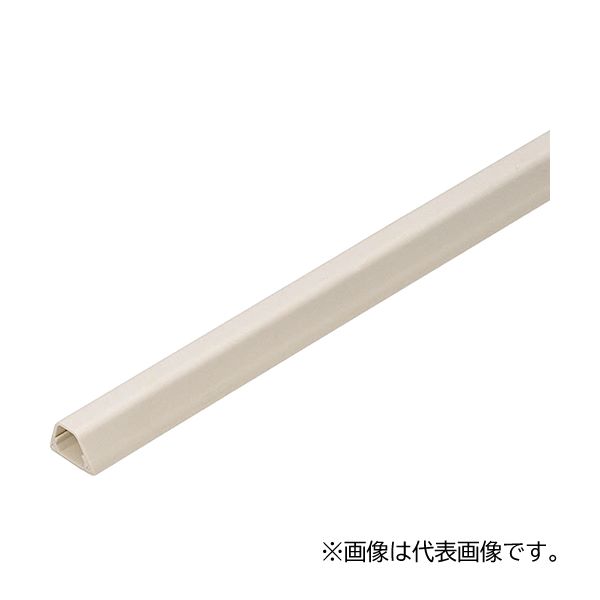 未来工業 【YP-T5XMT(10本入)】ミルキーホワイト デンコープロテクタ (スマートタイプ) テープ付 特5号 全長(1m)