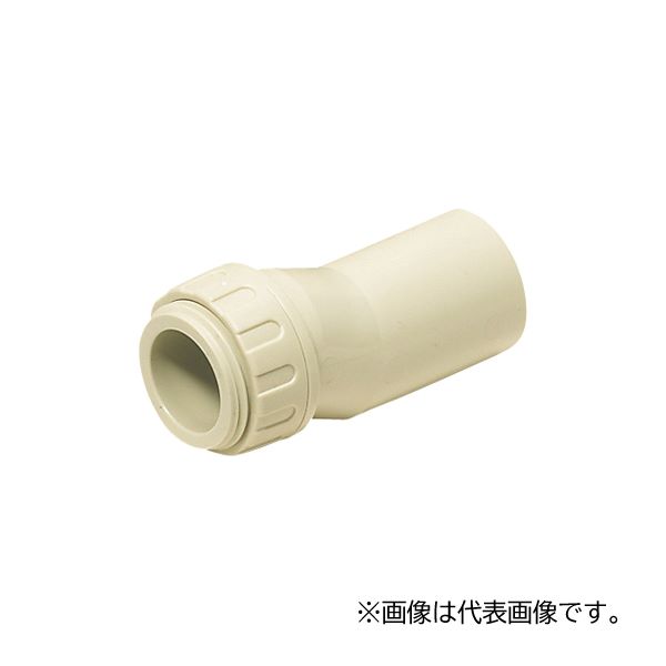 未来工業 【2KS-16J(10個入)】ベージュ 偏芯コネクタ VE16用