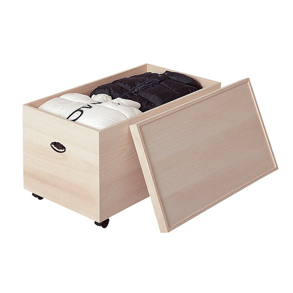 ●⊥クロシオ 【94105】(4954877941057) 総桐 冬物衣類収納1段 完成品