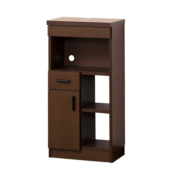 ●⊥クロシオ 【73175】(4954877731757) ブラウン NEWルーター収納40 完成品