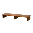 ###⊥クロシオ 【4225】(4954877042259) 天然木 玄関台 120 完成品