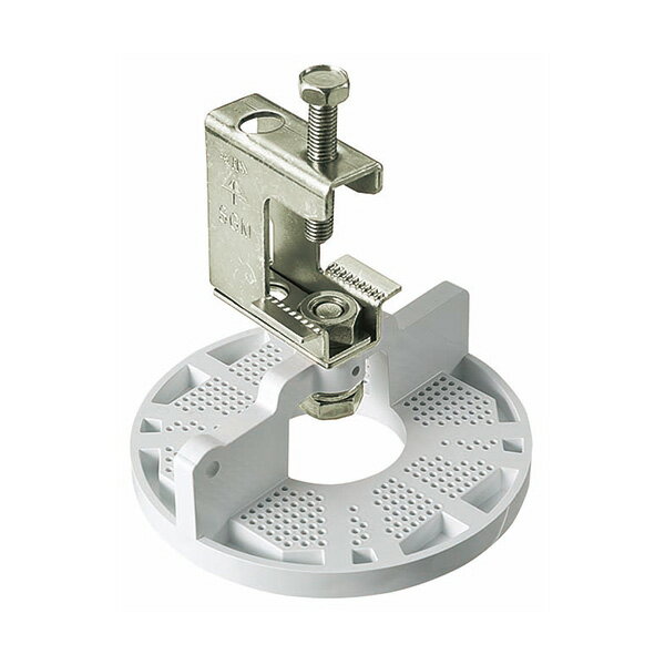 未来工業 【SGM-VK2W】カベ白 防犯カメラ取付台座 (H・L形鋼用) 電気亜鉛めっき仕様(金属部)