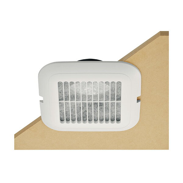 ユニックス 換気口【KCP150TAWFH】樹脂製 天井取付用 角型グリル 不織布フィルター(粗塵・花粉対策) ク..