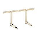 ####バクマ工業 【B-KT】室外ユニット用据付架台 壁面用架台 塗装仕上げ W=70〜940 D=160〜342〔HE〕