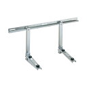 ####バクマ工業 【B-KZAM】室外ユニット用据付架台 壁面用架台 高耐蝕溶融メッキ鋼板 W=70〜940 D=160〜342〔HE〕
