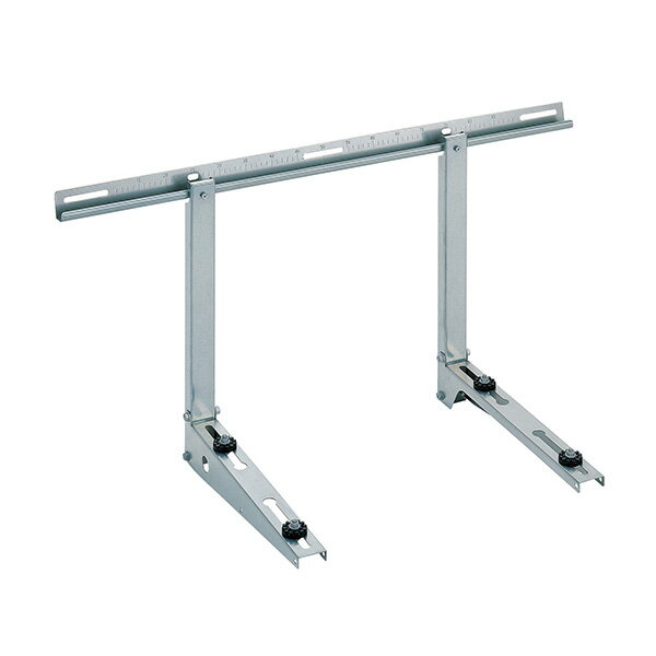 ●バクマ工業 【B-KZAM-L】室外ユニット用据付架台 壁面用架台 高耐蝕溶融メッキ鋼板 W=70～940 D=140～400〔HE〕