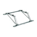 ####バクマ工業 【B-YM3】室外ユニット用据付架台 傾斜屋根用架台 溶融亜鉛メッキ仕上げ W=70〜700 D=140〜335〔HE〕