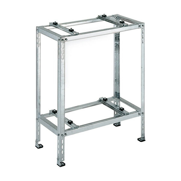 ●バクマ工業 【B-HWM3】室外ユニット用据付架台 平地・二段置用架台 溶融亜鉛メッキ仕上げ W=295〜620 D=150〜338 エコキュート対応品〔HE〕