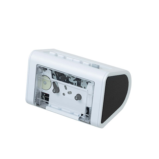 ω東芝 オーディオ【AX-R10C】ワイヤレススピーカー/カセットテーププレーヤー Bluetooth AUREX