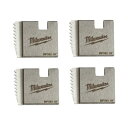 ####u.ミルウォーキー/Milwaukee 【4932480236】ステンレス管用チェーザ(4枚) PT 1-1/4"(32A)