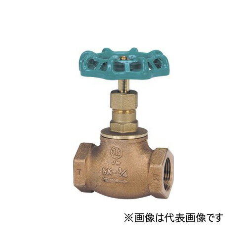 東洋バルヴ/株式会社キッツ【J5-BG 32A】11/4B 青銅バルブ グローブバルブ 5K ねじ込み形〔HH〕