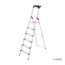 ####Ξ長谷川工業 【L80-6】上わく付き脚立 L80 6段 天板高さ1.28m 全高1.90m
