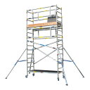 ####Ξ長谷川工業 【JAS2.0-ZS290】高所作業台 JAS2.0 ジッピー 2.9mタイプ 全高3.97m 作業床高さ2.91m 質量129.6kg