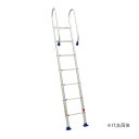 ####Ξピカコーポレイション/PiCa 【SLT-280】伸縮はしご SLT 全長3.17m 縮長1.12m 設置用パイプ1セット入り 取付け用フック・指詰防止カラー付