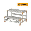 ####Ξピカコーポレイション/PiCa 【FGC-2850】作業台 FGC Danchi ダンチ 縞板タイプ 天板の高さ0.5m 2段 800×400mm 組立式