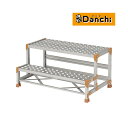 ####Ξピカコーポレイション/PiCa 【FGC-2X50】作業台 FGC Danchi ダンチ 縞板タイプ 天板の高さ0.5m 2段 1000×400mm 組立式