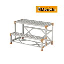 ####Ξピカコーポレイション/PiCa 【FGC-2X60】作業台 FGC Danchi ダンチ 縞板タイプ 天板の高さ0.6m 2段 1000×400mm 組立式