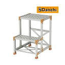####Ξピカコーポレイション/PiCa 【FGC-2570】作業台 FGC Danchi ダンチ 縞板タイプ 天板の高さ0.7m 2段 500×400mm 組立式