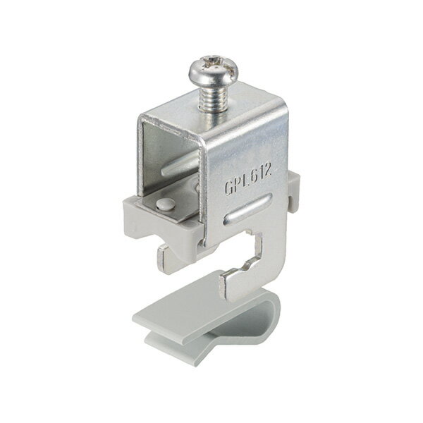 Яネグロス電工 【GPL612(10個)】アングル用産業ガス配管支持金具 電気亜鉛めっき