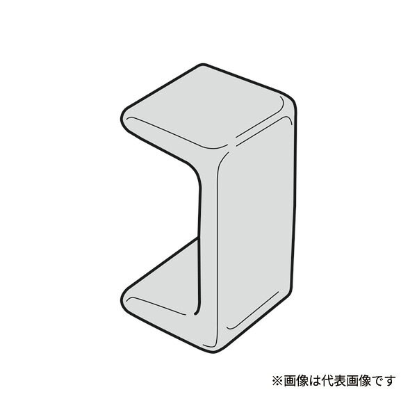 Яネグロス電工 【CG100BC-E(10個)】グレー みぞ形鋼端末保護キャップ 適合みぞ形鋼100×50