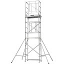 ●∂長谷川工業 【STV2.0-2】高所作業台 STV2.0 快適ステージ 労働安全衛生規則対応 全高4.32~4.61m 質量63.5kg
