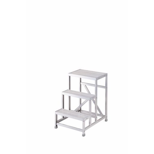 ●∂長谷川工業 【DB3-649】組立式作業台 DB ライトステップ 天板高さ0.9m 天板寸法W60×D40 質量10.3kg