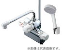 TOTO 浴室用水栓金具【TMJ48Y1】定量止水式台付サーモスタット水栓 コンフォートウェーブ (旧品番 TMJ48E)〔HG〕