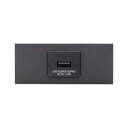 ###β神保電器 配線器具【KAG-1711SB】ソフトブラック NKシリーズ 家具・機器用 USBコンセントセット (シボ加工品) 受注生産