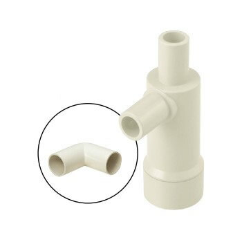 未来工業 排水管用付属品【DA-TRM】ミルキーホワイト ドレン配管トラップ